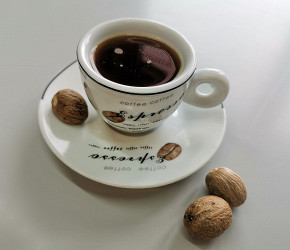 Фотография рецепта Кофе с кардамоном и мускатным орехом