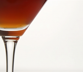 Фотография рецепта Темный мартини
