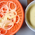 Фотография рецепта Луковые колечки (onion rings) автор Anastasia Sheveleva