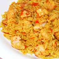 Куриный узбекский плов с зирой и кориандром