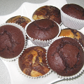 Фотография рецепта Цветущие пестрые маффины автор Dr. Oetker