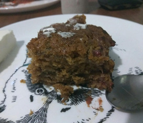 Фотография рецепта Пирог из ревеня и клубники
