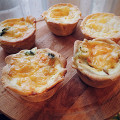Фотография рецепта Лоранский пирог с курицей и грибами автор Marrymeshesaid