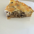 Фотография рецепта Лоранский пирог с курицей, грибами и шпинатом автор Даша Маркова