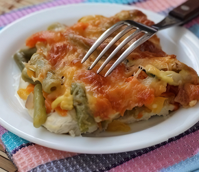 Фотография рецепта Курица запеченная с овощами