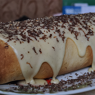 Рулет с банановой начинкой