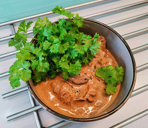 Фотография рецепта Нежная куриная печень со сметаной