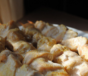 Фотография рецепта Куриные шпажки в духовом шкафу