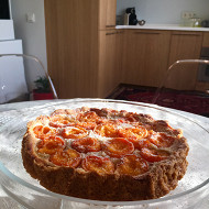 Абрикосовый пирог с франжипаном