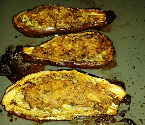 Фотография рецепта Баклажаны с мясом