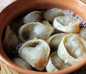 Фотография рецепта Кундюмы с чечевицей и овощами