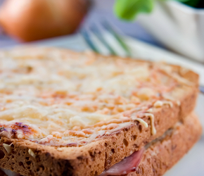Фотография рецепта Горячий бутерброд (Croque monsieur)