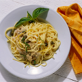 Фотография рецепта Паста с тунцом и каперсами автор nili