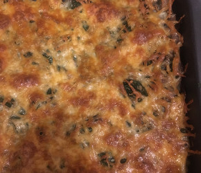 Фотография рецепта Картофельно-мясная запеканка с грибами и сырной корочкой