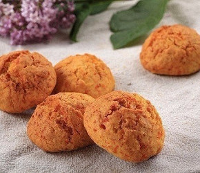 Фотография рецепта Морковное печенье с овсяными хлопьями