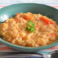 Фотография рецепта Томатный суп-похлебка с кускусом, сладким перцем и острым чили автор Любовь Иванова