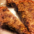 Фотография рецепта Бананово-яблочный пирог с орехами и изюмом автор Дарья Королькова