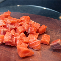 Фотография рецепта Паста с семгой и шпинатом в сливках автор Look&Cook