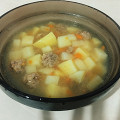 Фотография рецепта Суп с фрикадельками и овощами автор Lady Flowers