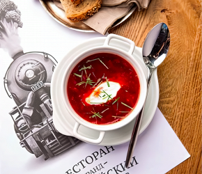 Фотография рецепта Борщ черниговский с фасолью и говядиной