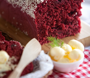 Фотография рецепта Свекольный хлеб (Beet bread)