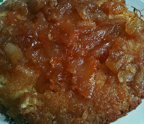 Фотография рецепта Французский пирог с карамелизованными грушами