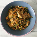 Фотография рецепта Фунчоза с курицей и овощами автор Sveta Shalu