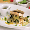 Фотография рецепта Филе сибаса с артишоками автор La_Maree