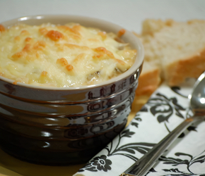 Фотография рецепта Жюльен с говядиной и шампиньонами