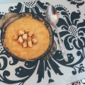 Фотография рецепта Гороховый крем-суп с чесночными гренками автор Mi Noda