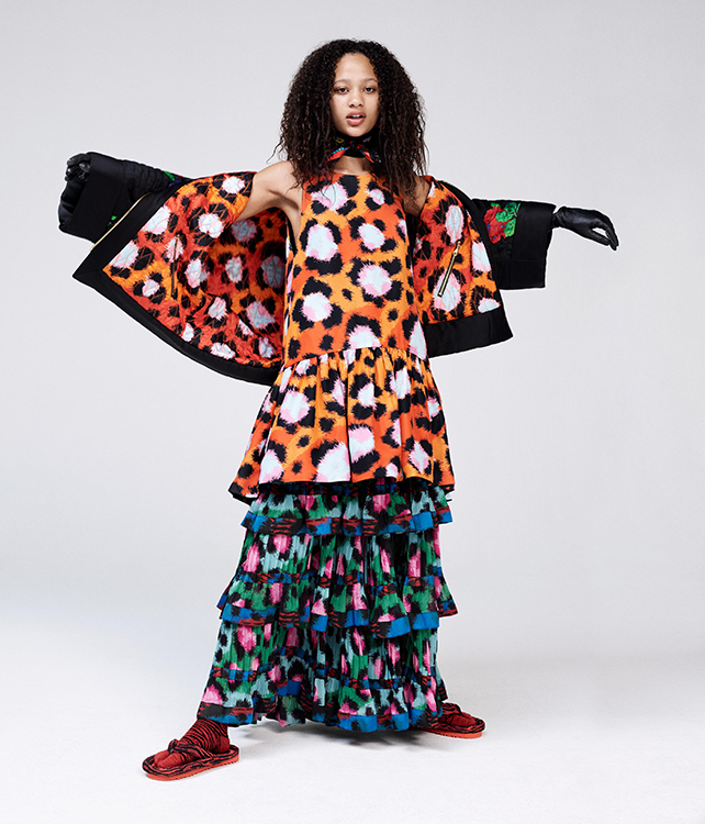 h&m kenzo dress