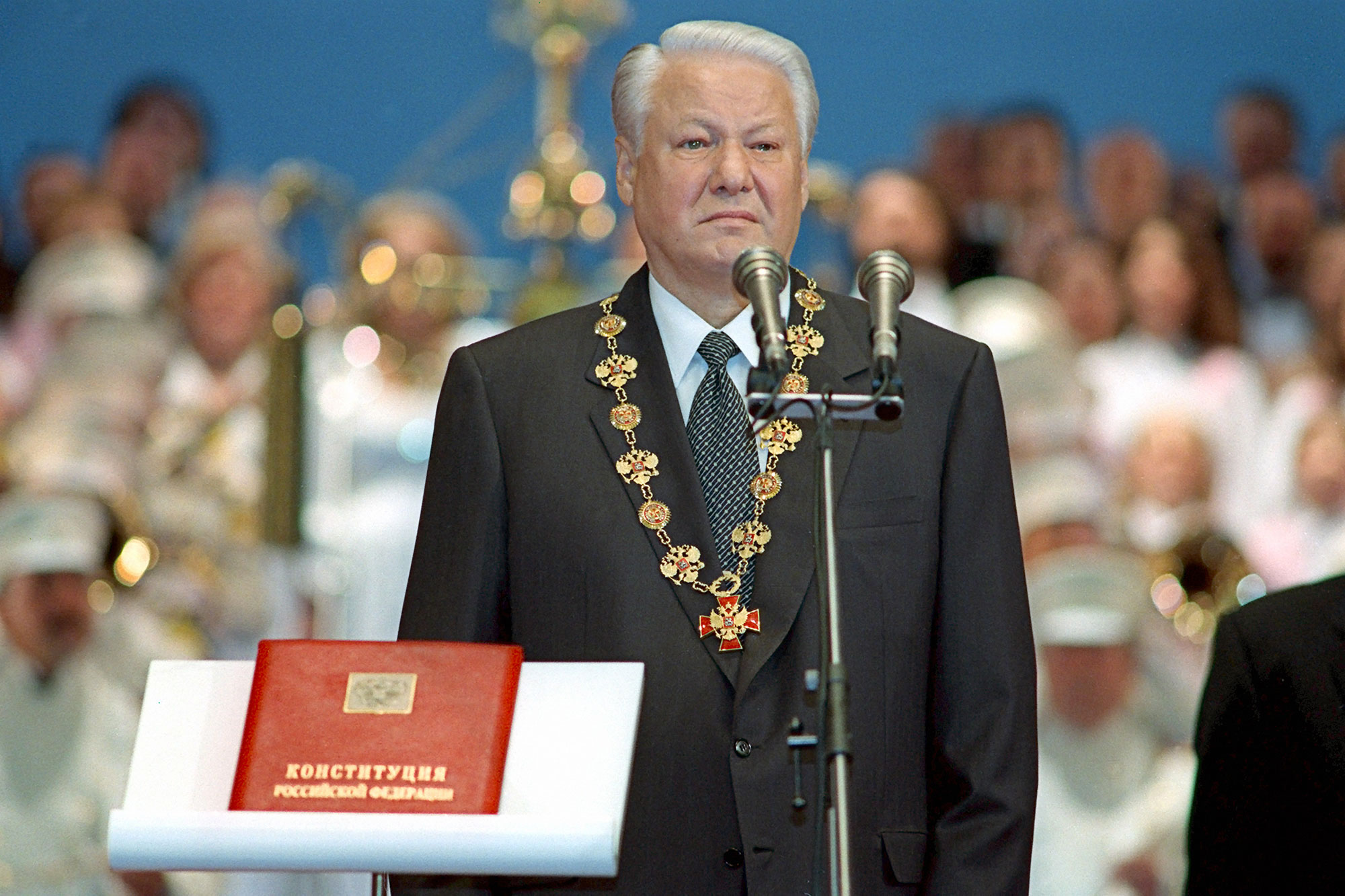 Президентство б н ельцина. Инаугурация Ельцина 1996.