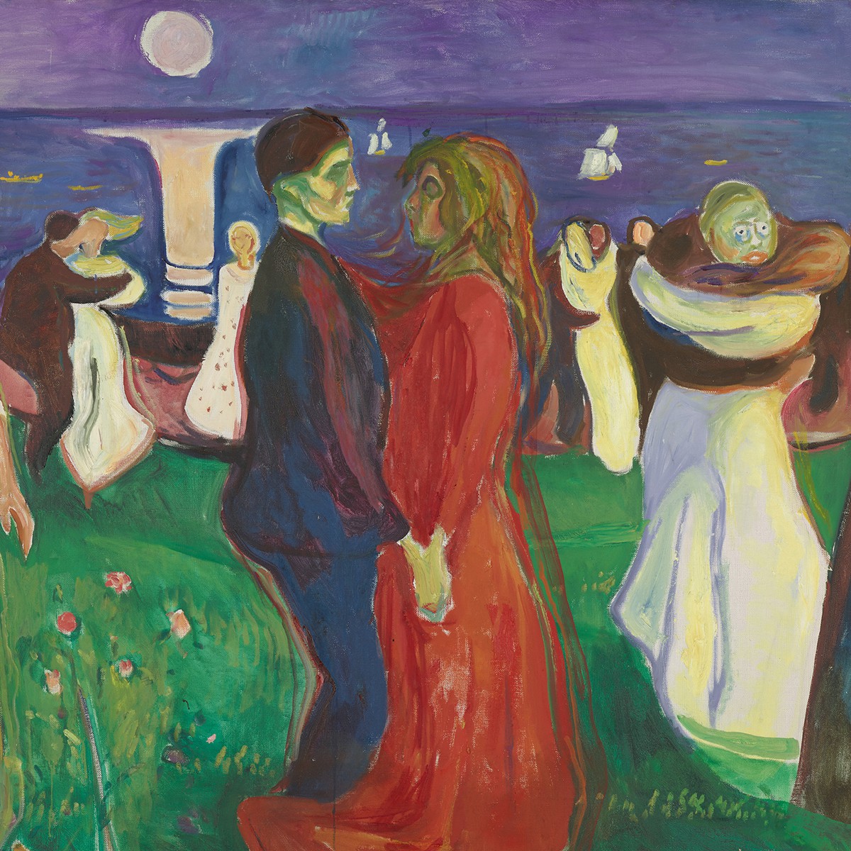 Живете картина. «Танец жизни», Эдвард Мунк, (1899-1900). Мунк танец жизни. Эдвард Мунк танец. Картина танец жизни Эдварда Мунка.