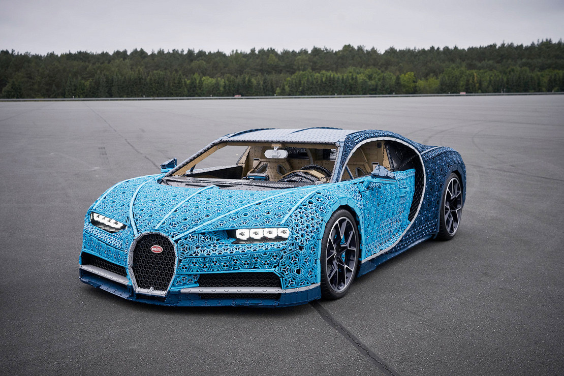 lego bugatti functions