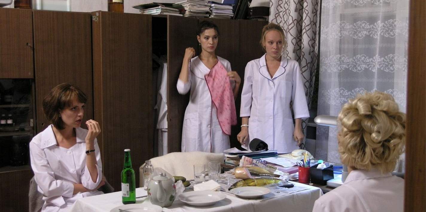 Стриптиз Елены Подкаминской – Ночные Сестры (2007)