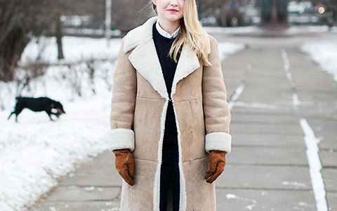 Как одеты московские девушки в конце зимы