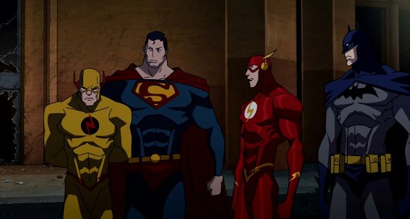 Все супергеройские мультфильмы вселенной DC
