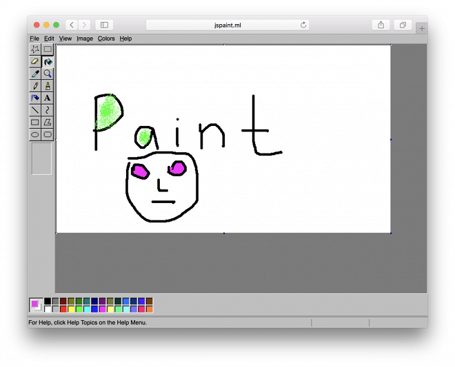 Microsoft paint поддерживает векторные форматы изображений