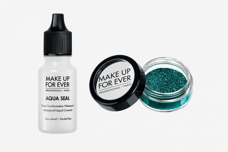 Aqua Seal make up Forever. Make up for ever Aqua Seal. База под макияж с блестками.