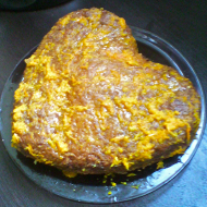 Морковный торт с цедрой