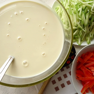 Блины с кабачками и болгарским перцем