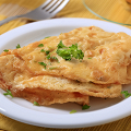 Фотография рецепта Омлет с молоком и мукой автор Елена Гнедовская