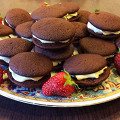 Фотография рецепта Whoopie pie (вупи пай) автор Анна Ильющенко