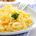 Фотография рецепта Домашние клецки с черным перцем (Spaetzle) автор Ольга Худина