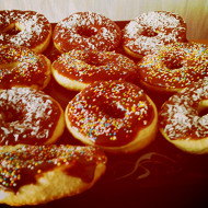 Пончики с глазурью (Dunkin donuts)