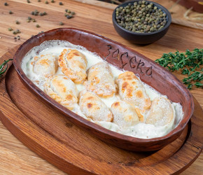Фотография рецепта Кундюмы с гречкой и грибами