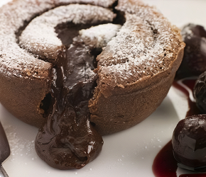 Фотография рецепта Шоколадный кекс (Moelleux au chocolat)