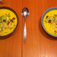 Сырный суп по-французски с курицей