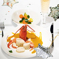 Фотография рецепта Рыбный мусс с мясом и соусом из лобстера автор Алексей Зимин