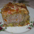 Фотография рецепта Овощное ассорти с мясом, рисом и сыром автор qwert qwertyn